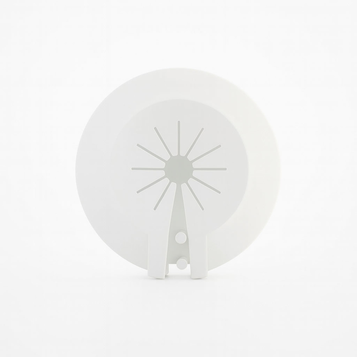 Slika Cevna rozetna jednodelna-BELA (123)